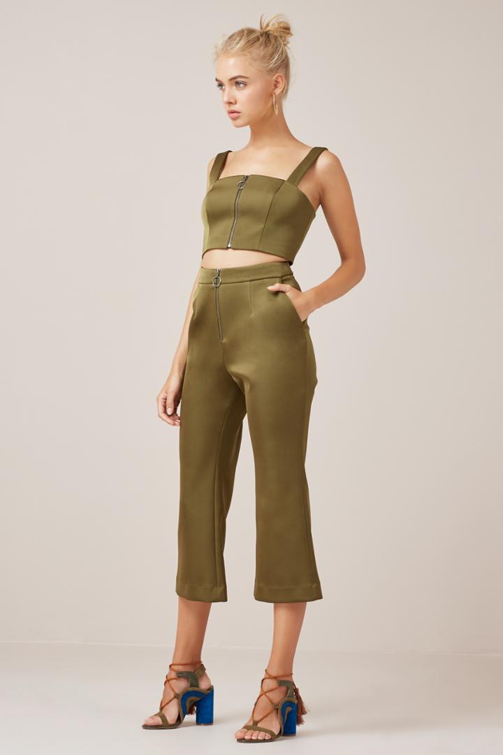 Finders Finders Permission Crop Flare Juniperxxs, Xs,s,m,l