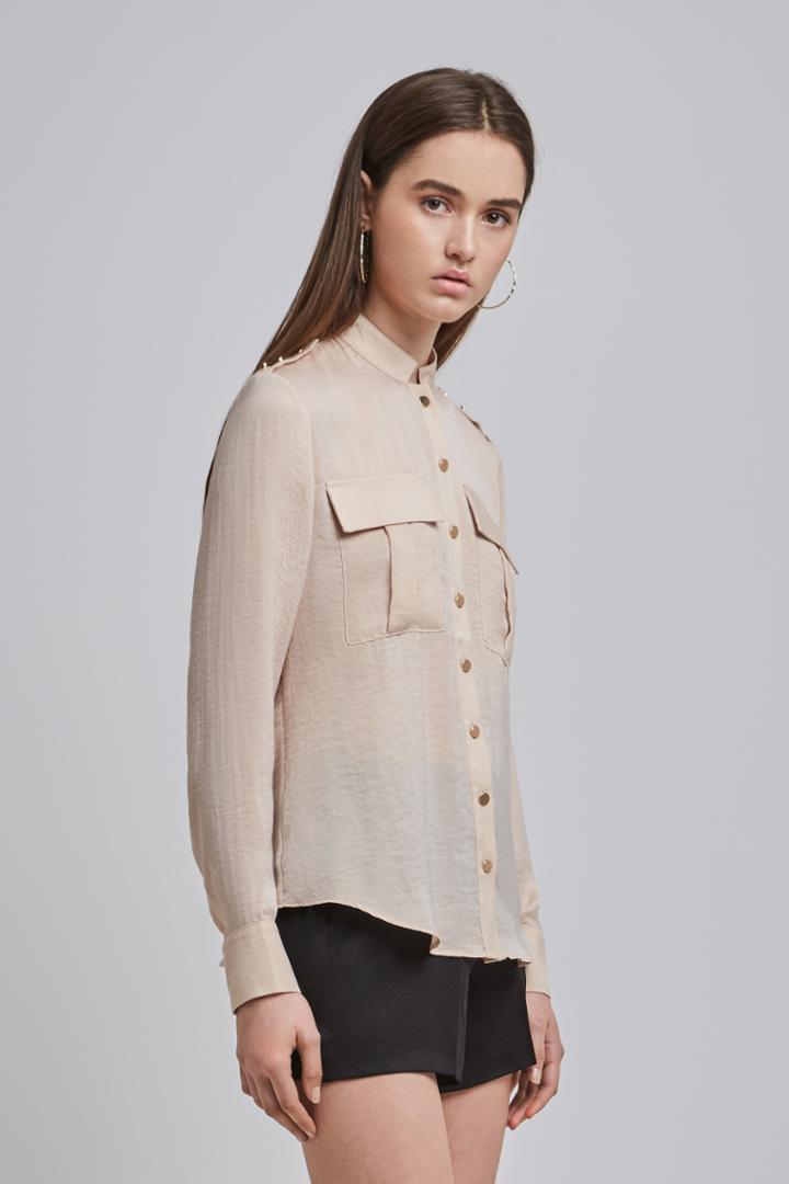 Finders Keepers Maynard Shirt Sand