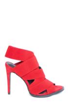 Jaggar Footwear Mesmeric Heel Red