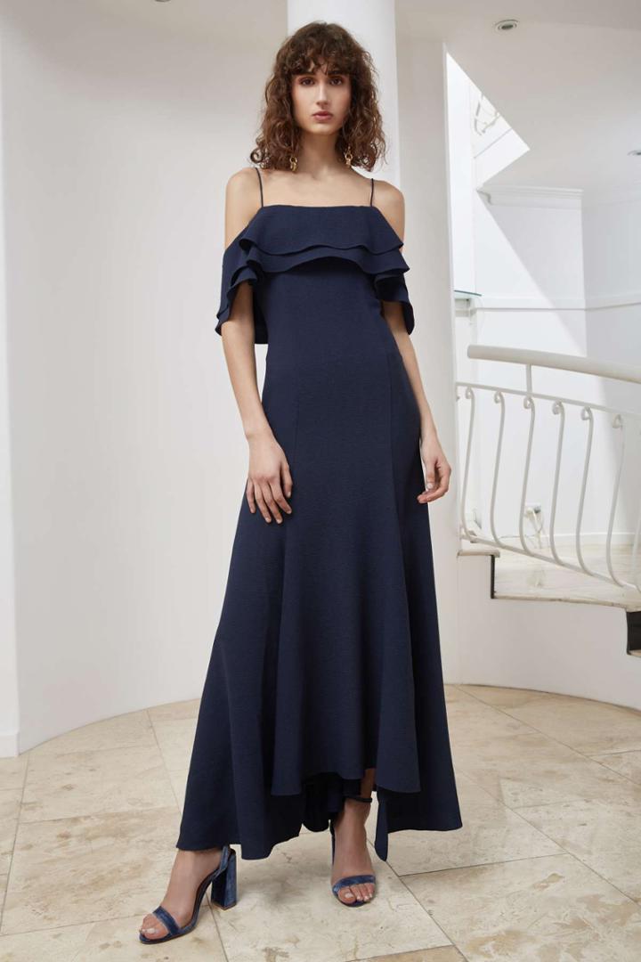 C/meo Collective Translation Gown Navy