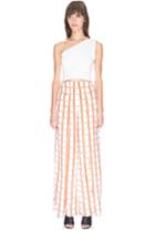 C/meo Collective Cold Shoulder Check Pant Pink Check