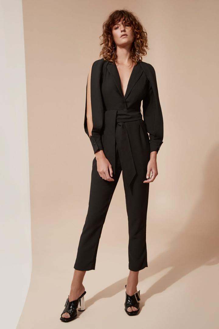 C/meo Collective Solitary Pantsuit Black