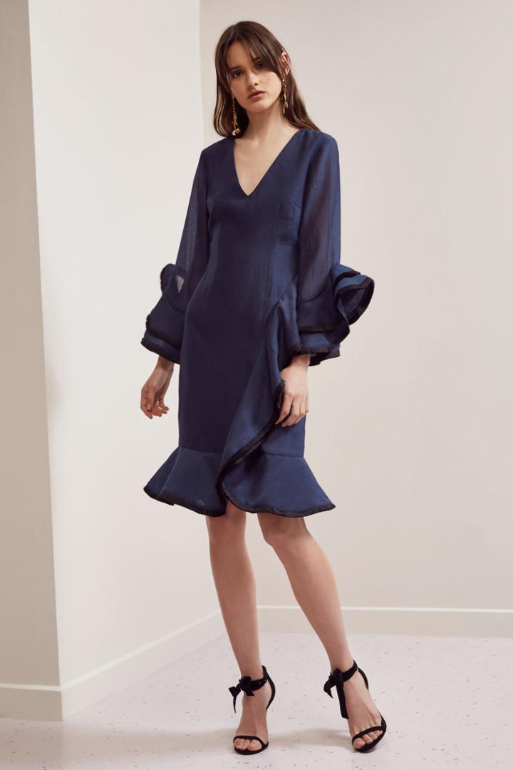 Keepsake Keepsake My Everything Long Sleeve Dress Navyxxs, Xs,s,m,l,xl