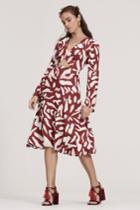 Finders Keepers Mercurial Dress Berry Spot Print