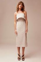 C/meo Collective Love Like This Dress Grey W Ivory Spotxxs, Xs,s,m,l,xl
