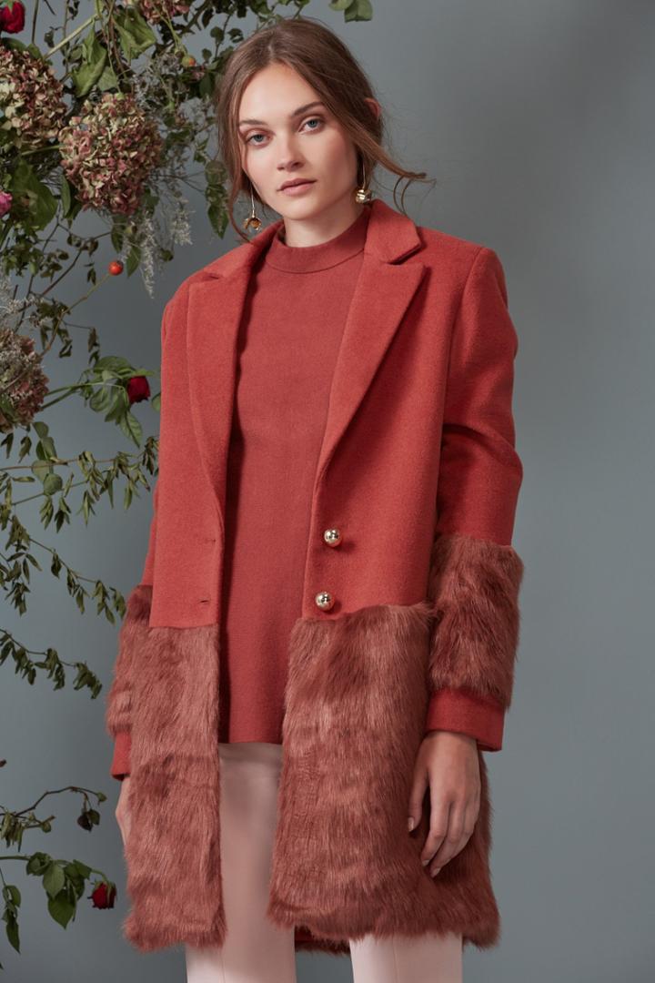 Keepsake Keepsake Shallows Coat Terracottaxxs, Xs,s,l