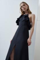 C/meo Collective Fading Nights Fitted Dress Black