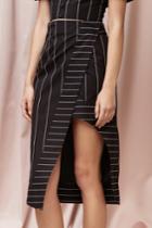 Finders Finders Alps Skirt Black Base Stripexxs, Xs,s,m,l
