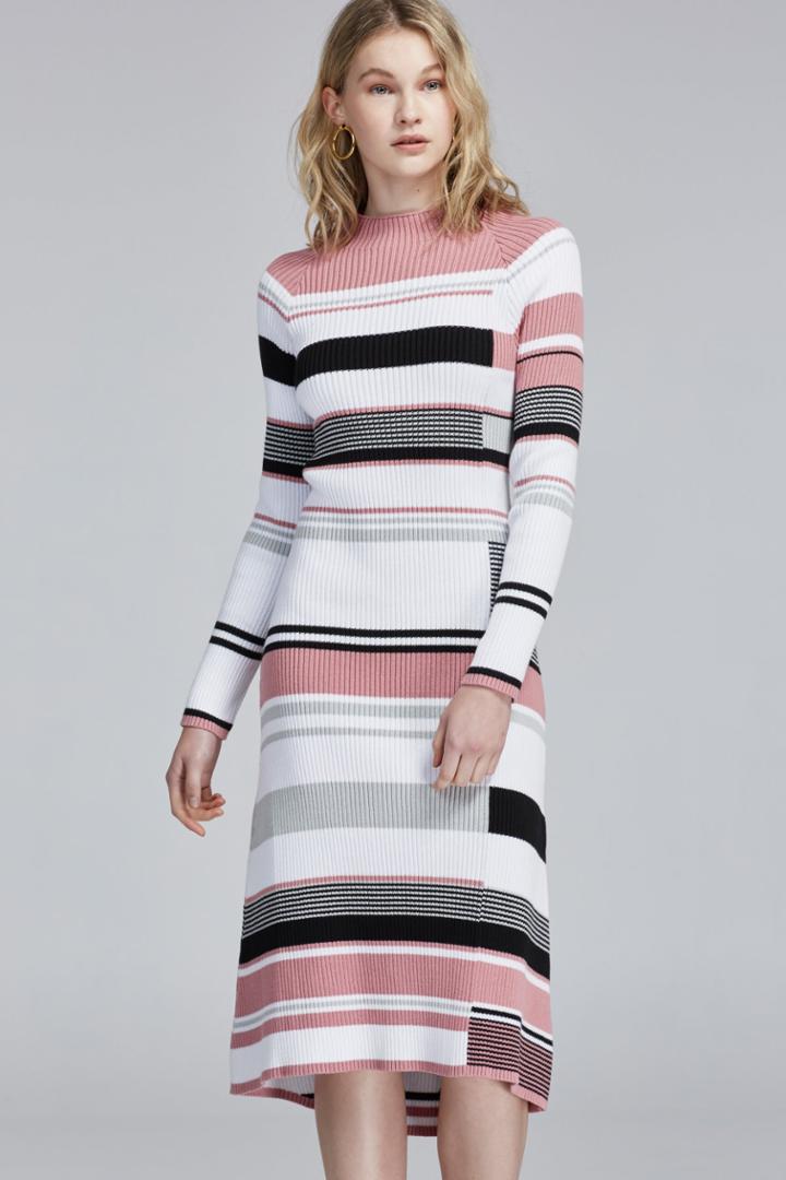 Finders Keepers Audacity Dress Dusk Stripe