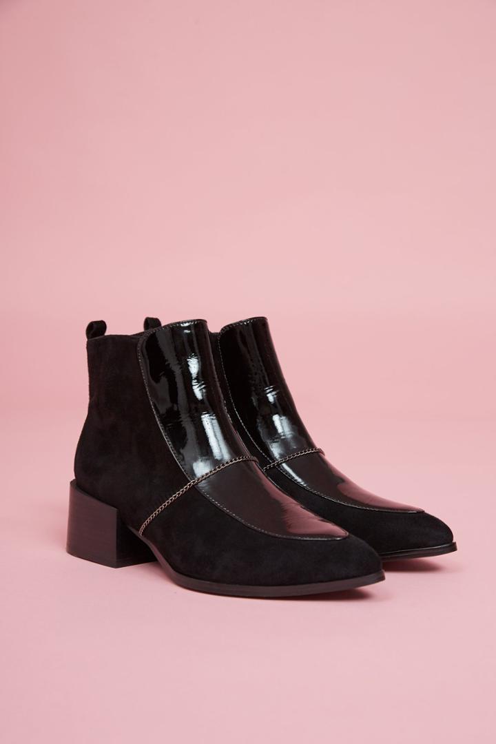 Jaggar Jaggar Fine Boot Black35,36,37,38,39