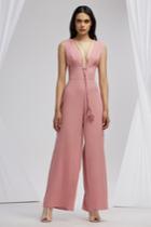 Finders Keepers Addison Jumpsuit Rose