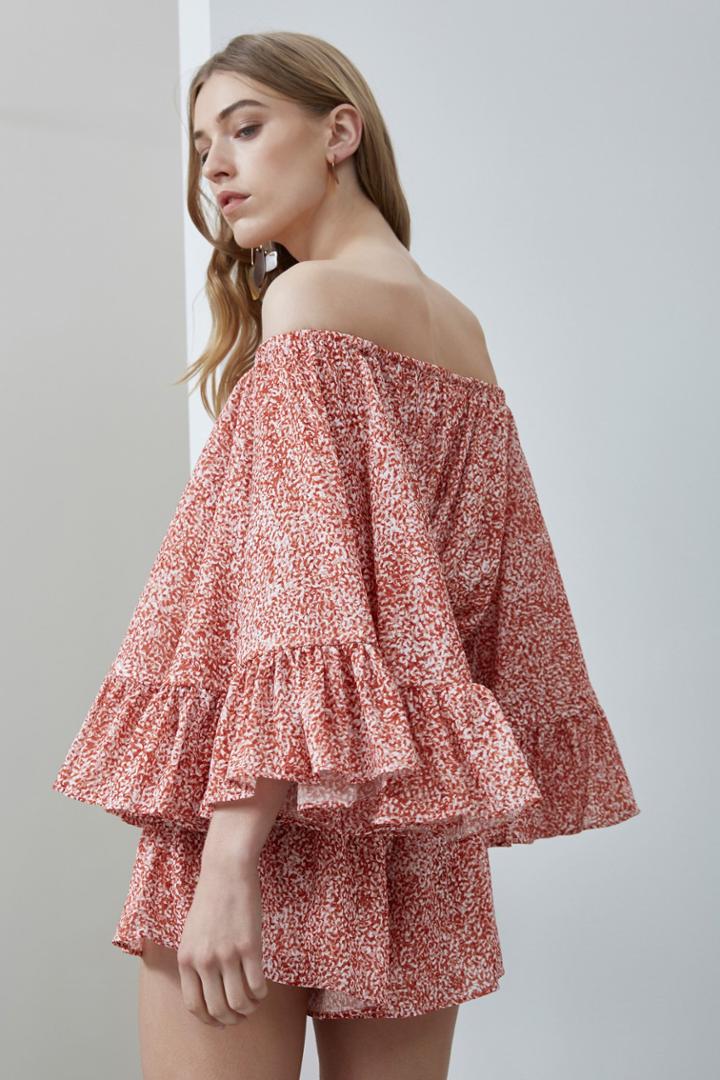 C/meo Collective C/meo Collective Fading Nights Playsuit Terrazzo