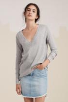 The Fifth Double Take Long Sleeve Top Grey Marle