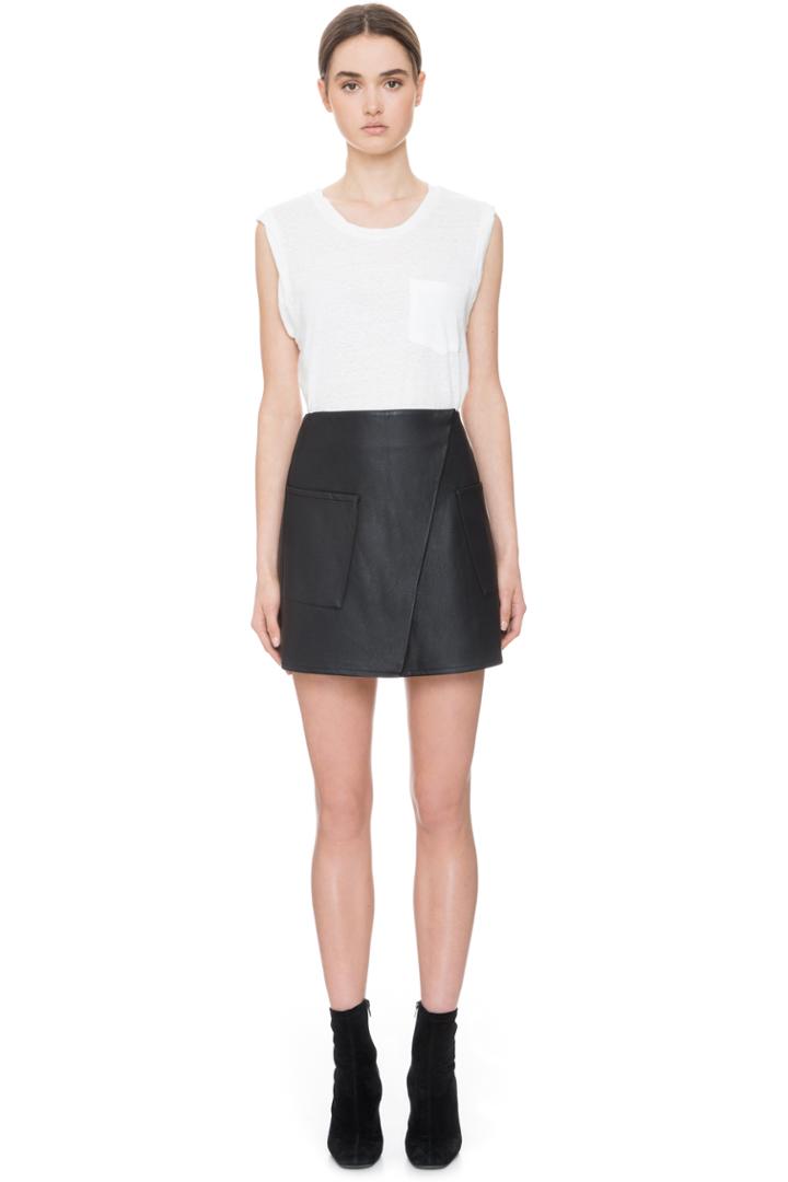 The Fifth Stop Start Skirt Black