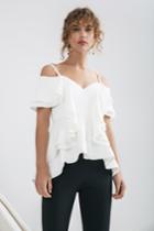 C/meo Collective Metal Clouds Top Ivory