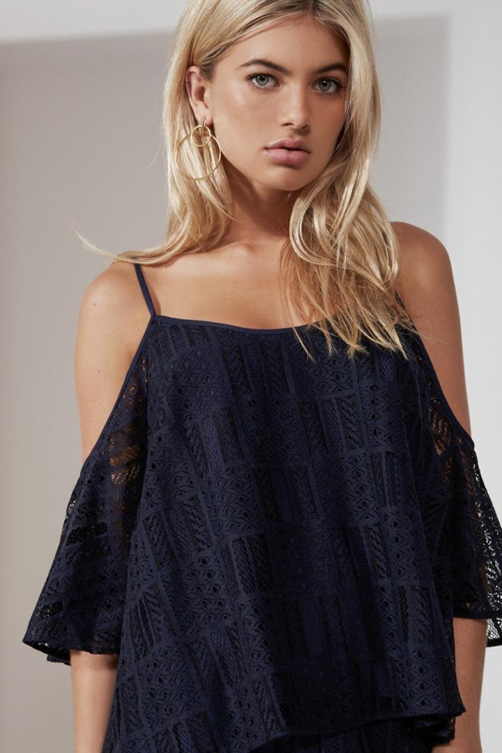 The Fifth Undercover Top Navy