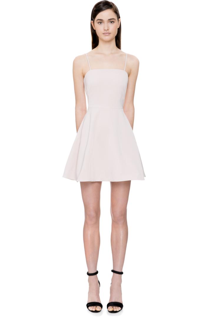 Keepsake Tight Rope Mini Dress Peach