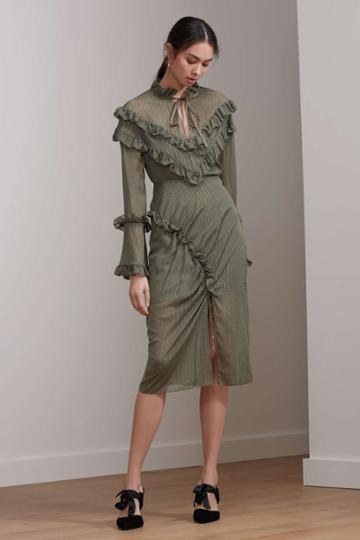 Keepsake Paperthin Skirt Sage
