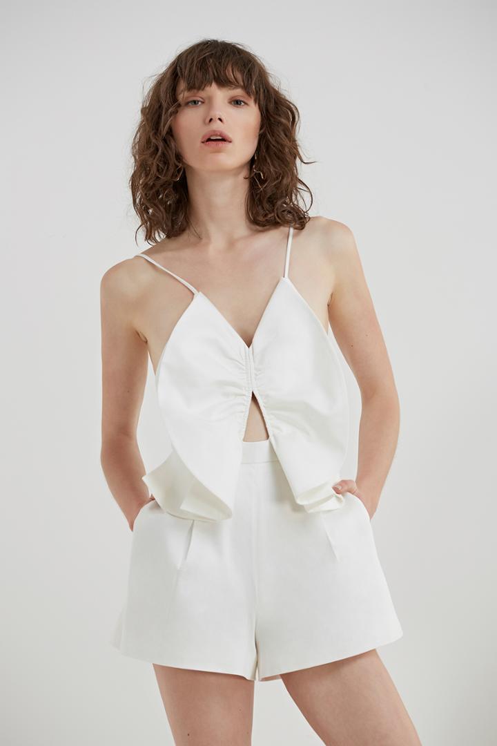 C/meo Collective Little World Playsuit Ivory