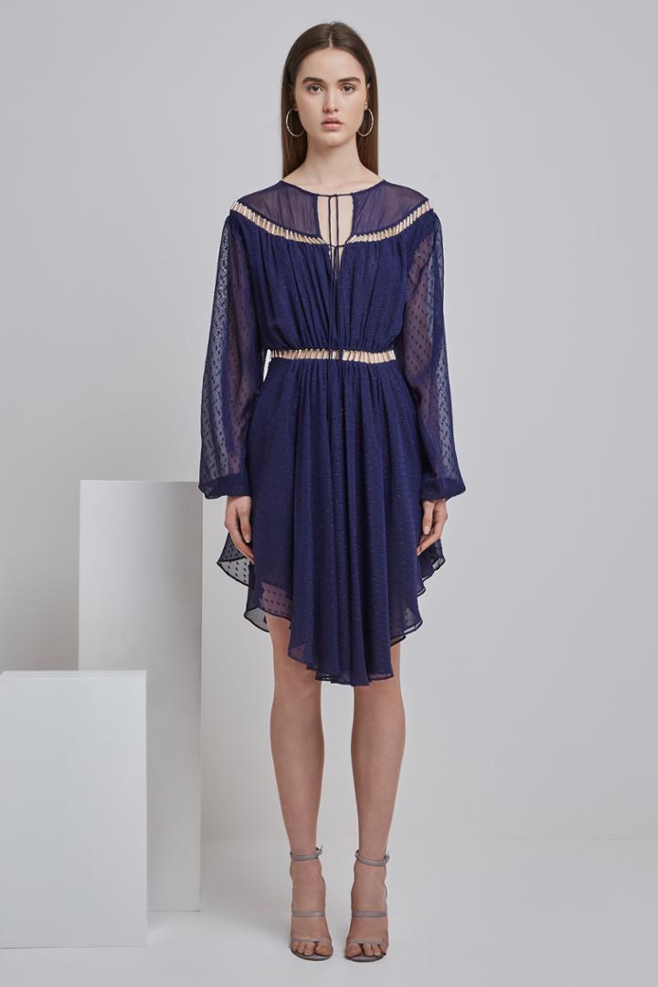 Finders Keepers Belle Dress Navy