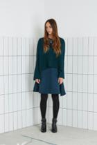 The Fifth Alpine Knit Dark Teal