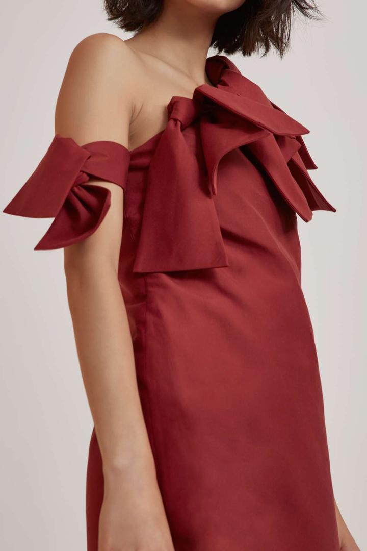 C/meo Collective C/meo Collective Sweet Devotion Dress Marsala