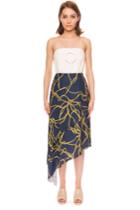 C/meo Collective Other One Skirt Navy Line