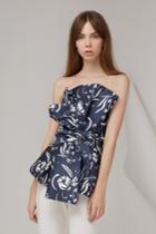 Keepsake Retrograde Bustier Stencil Floral