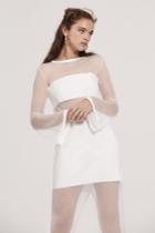 Finders Keepers Finders Keepers Reality Knit Dress Ivory