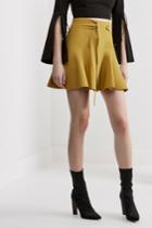 C/meo Collective Perfect Timing Knit Skirt Charteruse