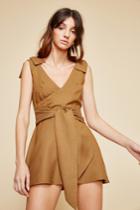 C/meo Collective C/meo Collective Vision Of You Playsuit Taupe