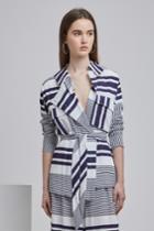 Finders Keepers Mason Jacket Navy Stripe