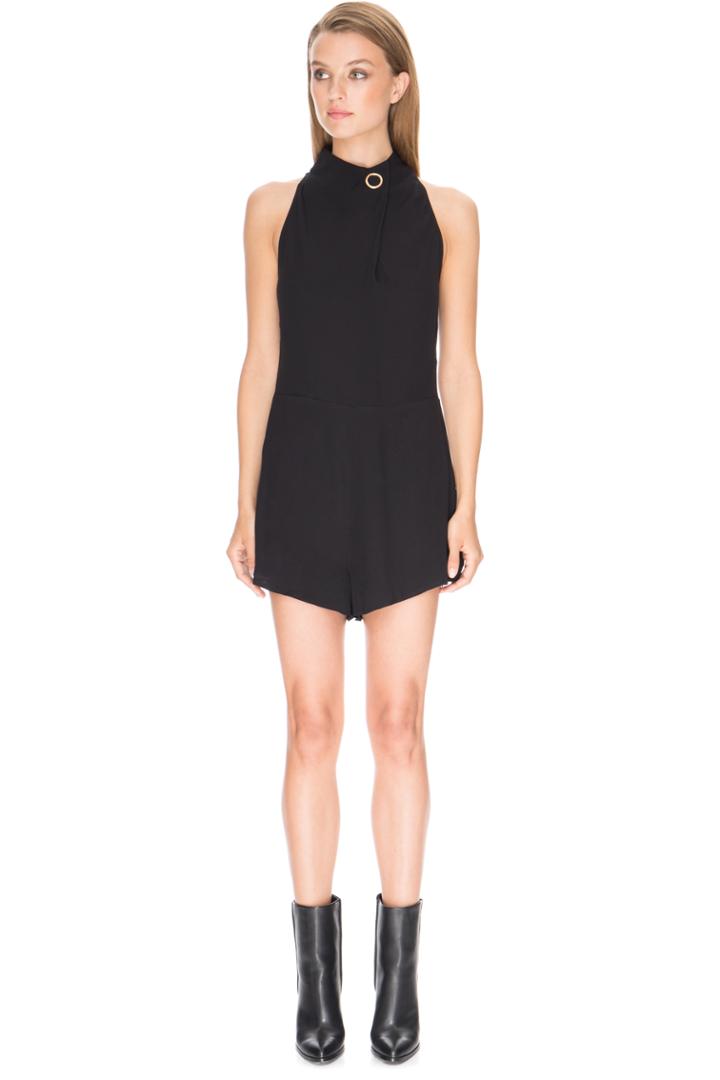 Finders Keepers Great Heights Playsuit Black