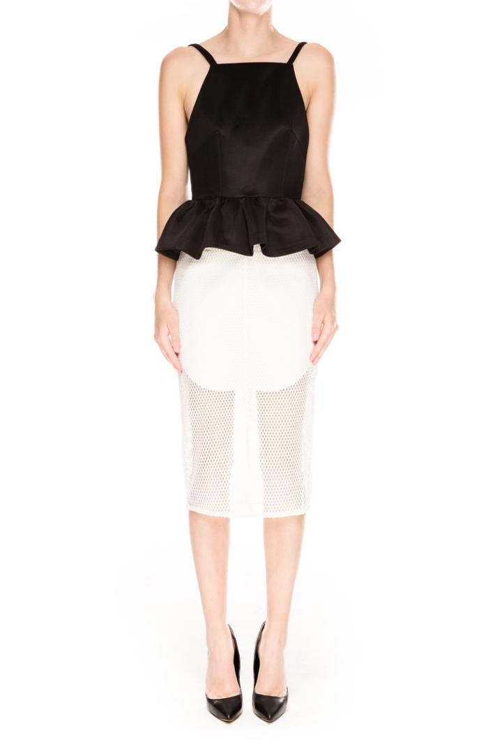 Finders Keepers Instant Crush Midi Skirt White