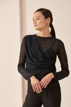 Keepsake Let Go Knit Top Navy