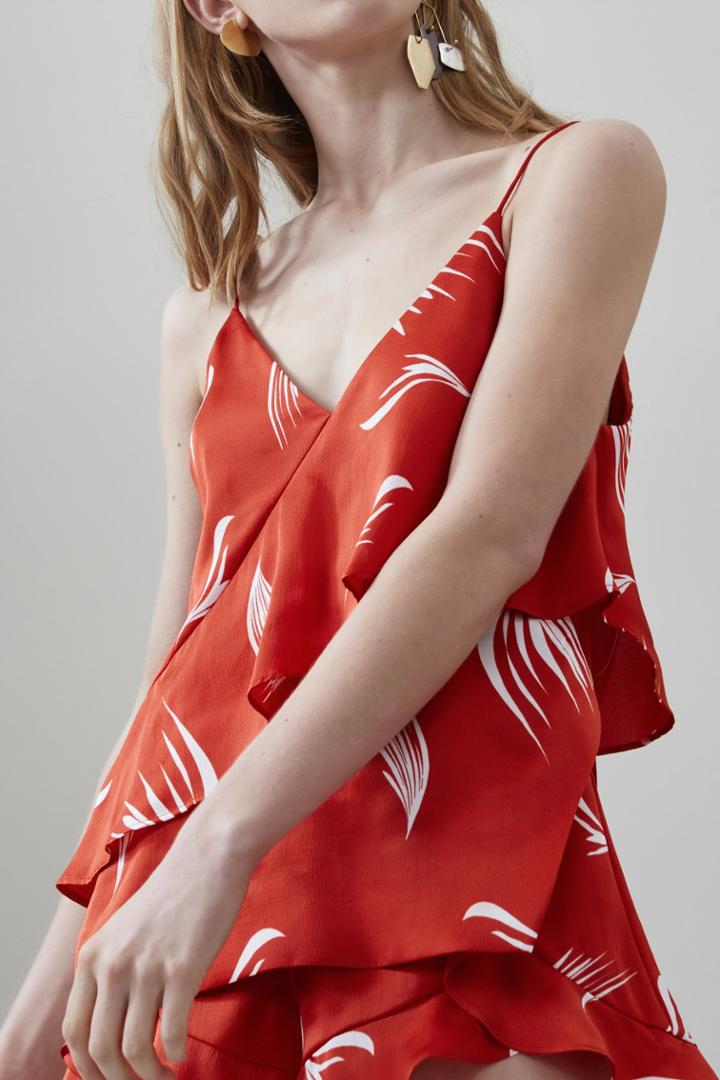 C/meo Collective Nothing Even Matters Top Poppy Wings