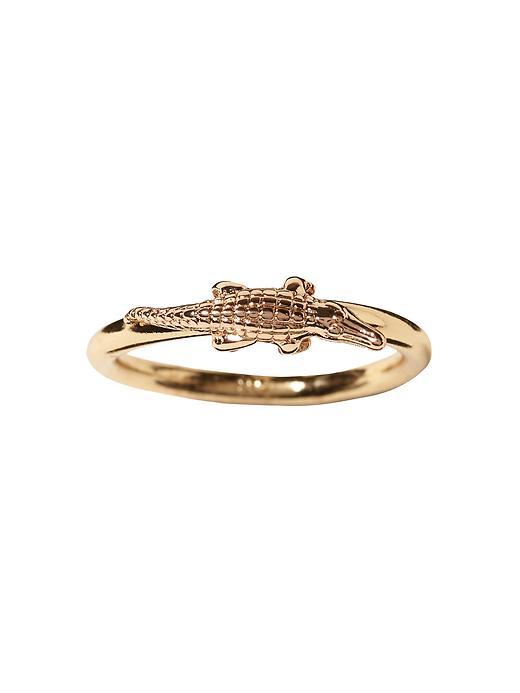 Banana Republic Gator Ring Size 5 - Rose Gold