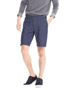 Banana Republic Mens Aiden Slim Cotton Utility Short Size 28w - Blue Indigo