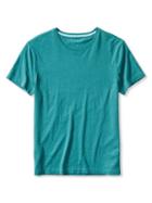 Banana Republic Mens Soft Wash Tee Size L Tall - Thermal Teal