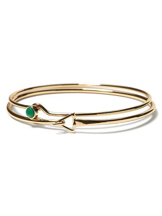 Banana Republic Delicate Stone Bracelet Size One Size - Gold