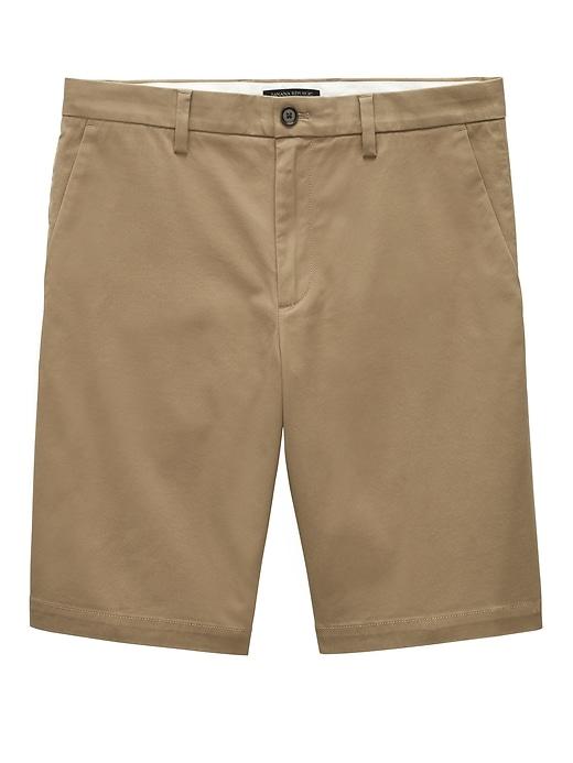 Banana Republic Mens 11 Stretch-cotton Emerson Straight Short Acorn Size 30w
