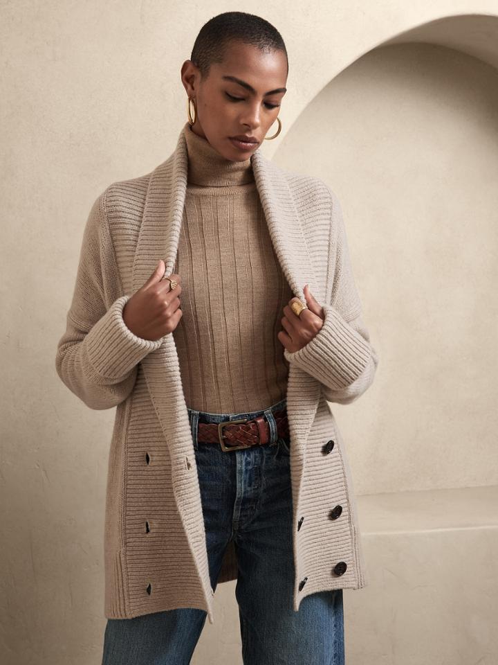 Maite Wool-blend Cardigan