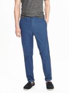 Banana Republic Mens Aiden Slim Lightweight Pant Size 32w 36l Tall - Blue Print