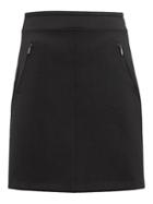 Banana Republic Womens Life In Motion Wrinkle-resistant Neoprene Skirt Black Size 2