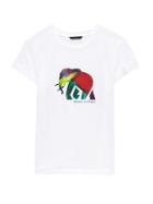 Banana Republic Womens Pride 2018 Elephant Roll-cuff Crew (women';s Sizes) White Size L