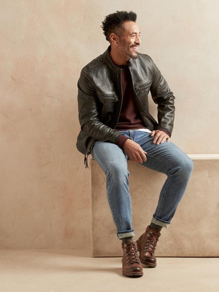 Tapered Organic Cotton Jean