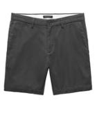 Banana Republic Mens 7 Stretch-cotton Aiden Slim Short Rock Gray Size 44w