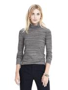 Banana Republic Womens Long Sleeve Ribbed Turtleneck - Tipo