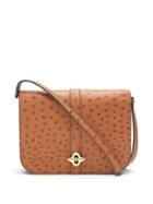 Banana Republic Ostrich Director Bag Size One Size - Camel