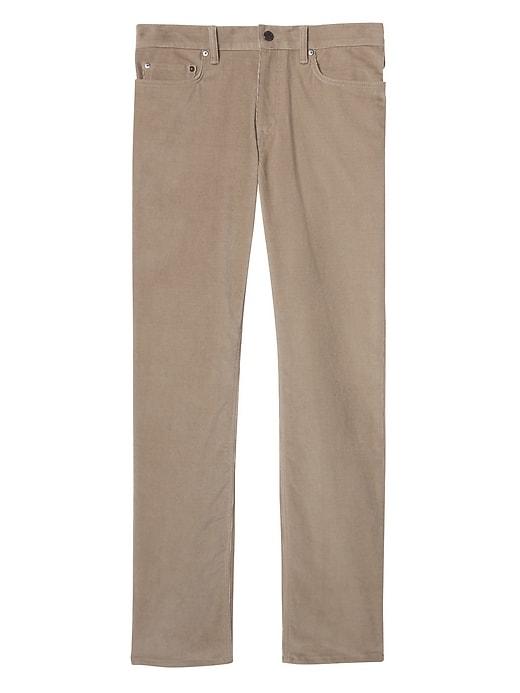 Banana Republic Mens Slim Five-pocket Corduroy Pant New Stone Size 28w